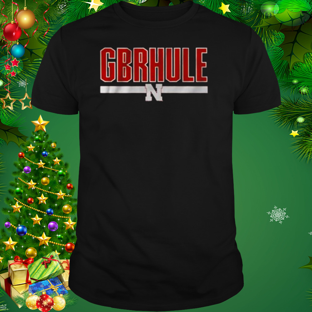 Gbrhule nebraska retro shirt