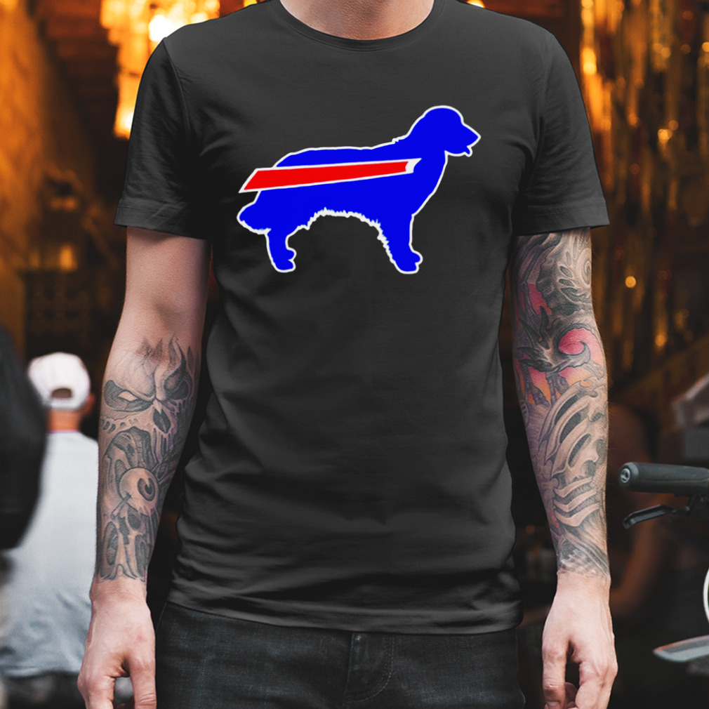 Golden Retriever Buffalo Stripe Buffalo Bills T-Shirt, hoodie