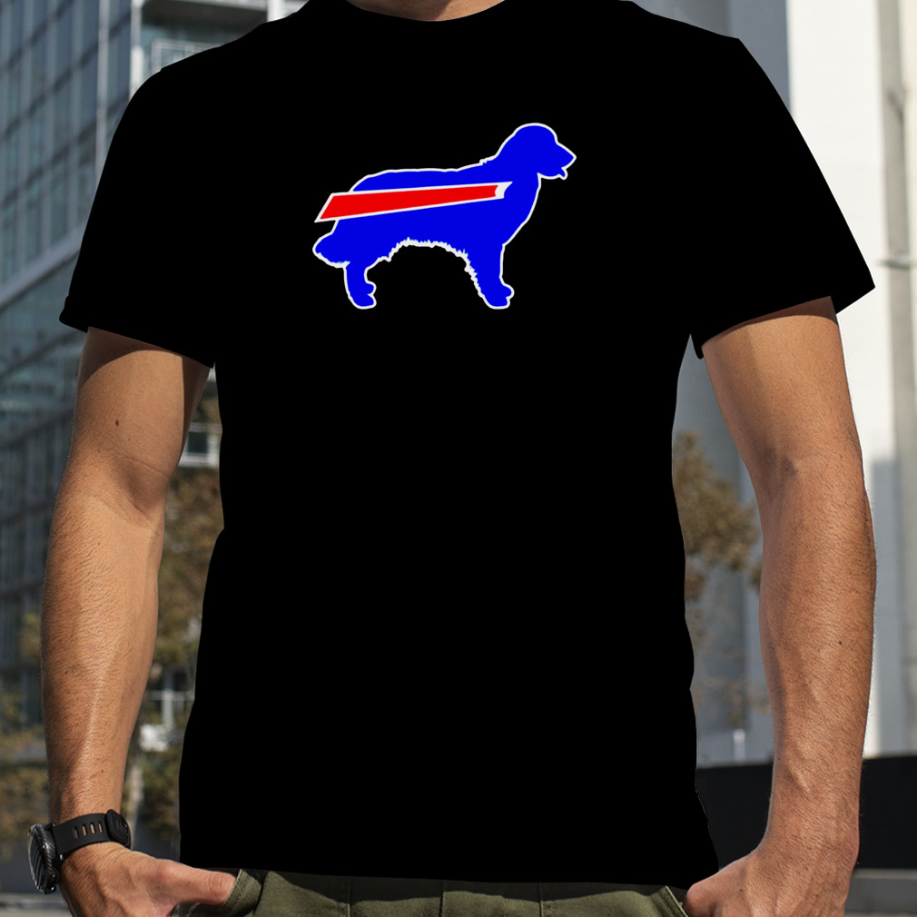 Golden Retriever Buffalo Stripe Buffalo Bills T-Shirt, hoodie