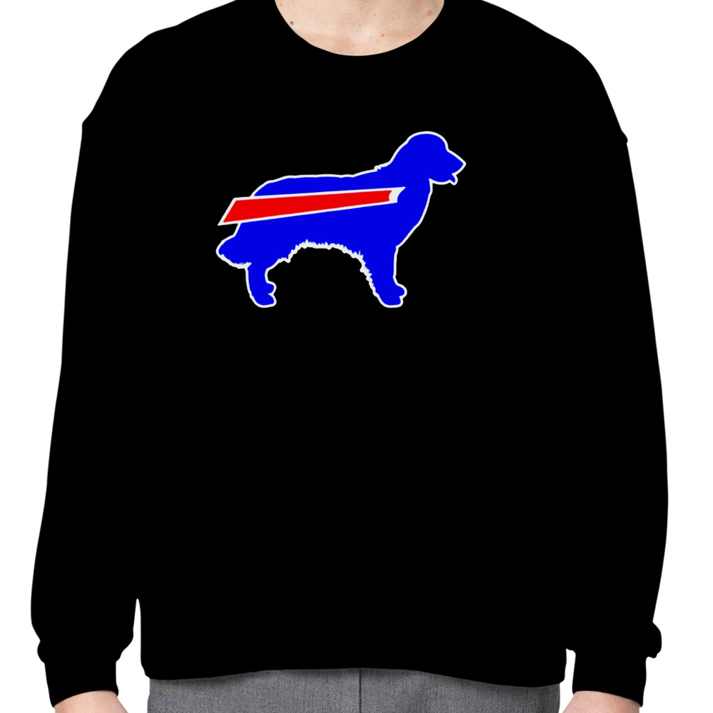 Golden Retriever Buffalo Stripe Buffalo Bills T-Shirt, hoodie