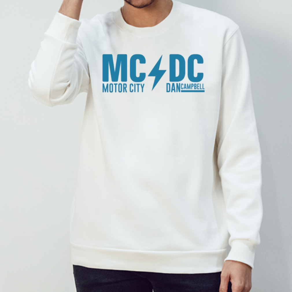 MCDC Motor City Dan Campbell Funny Football Long Sleeve Shirt