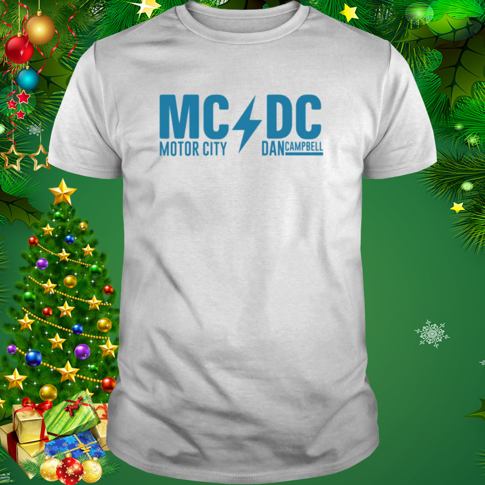 Mcdc Motor City Dan Campbell Funny Football shirt