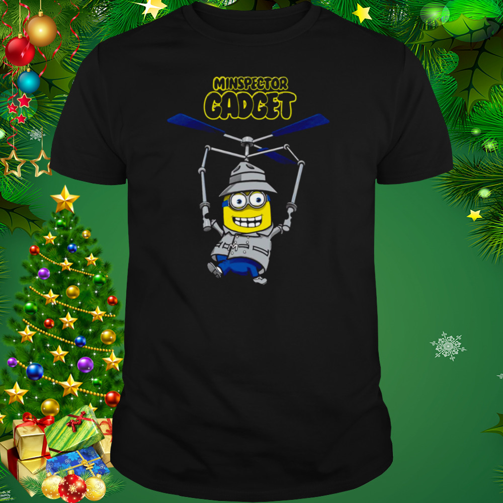 Minspector Gadget Minions And Inspector Gadget shirt