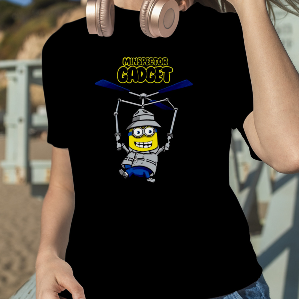 Minspector Gadget Minions And Inspector Gadget shirt