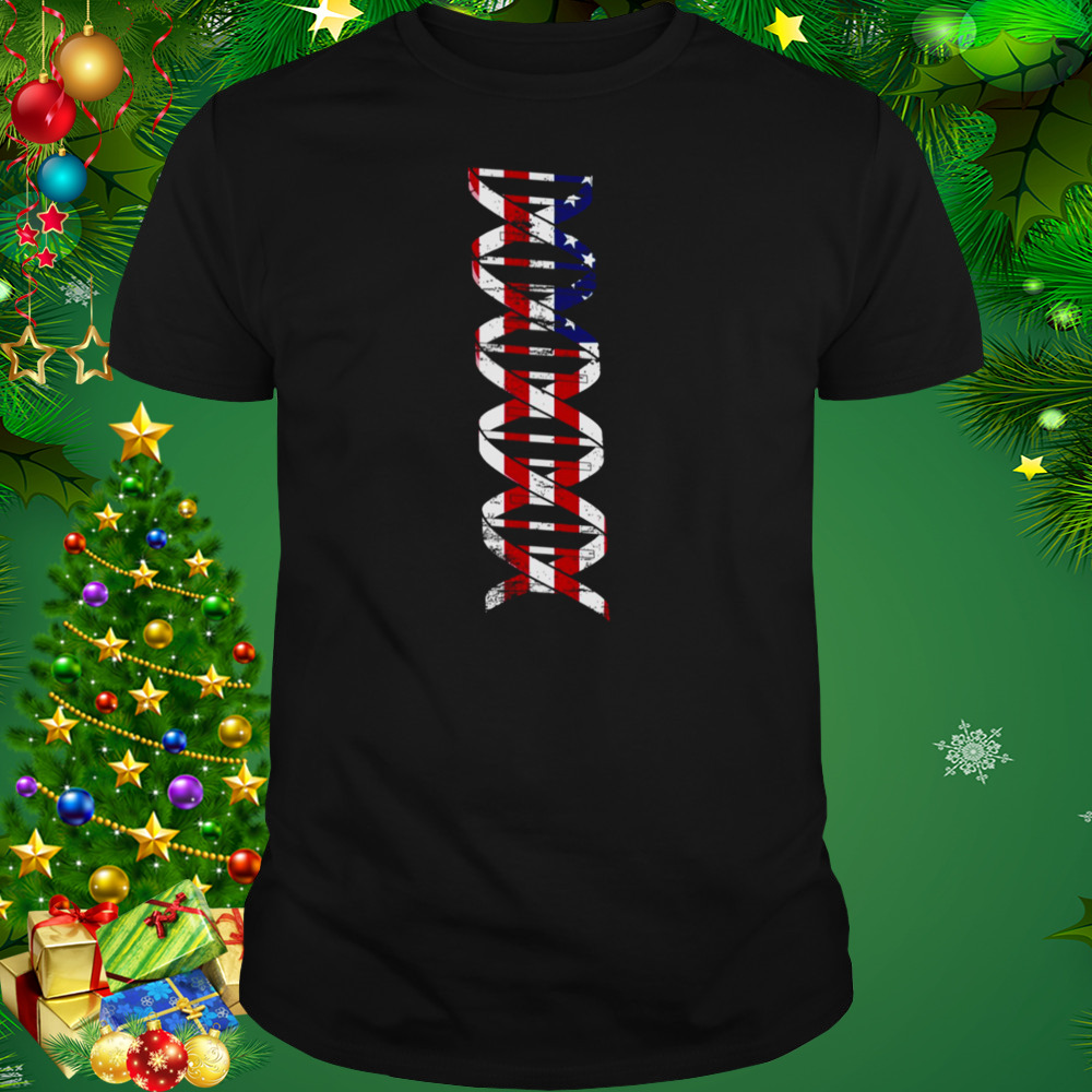 My Dna Is American Patriotic Vintage shirt