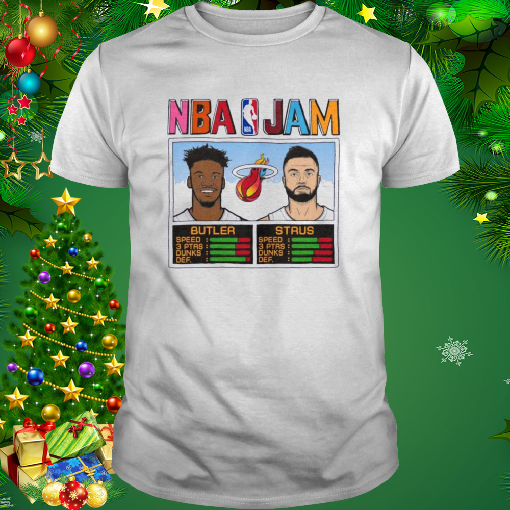 NBA Jam Miami Heat Jimmy Butler & Max Strus Shirt