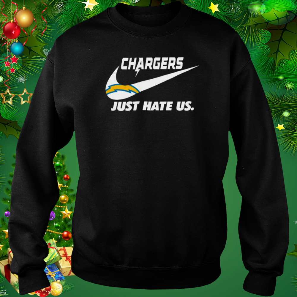 Nike Los Angeles Chargers Hate Us Shirt - Wow Tshirt Store Online