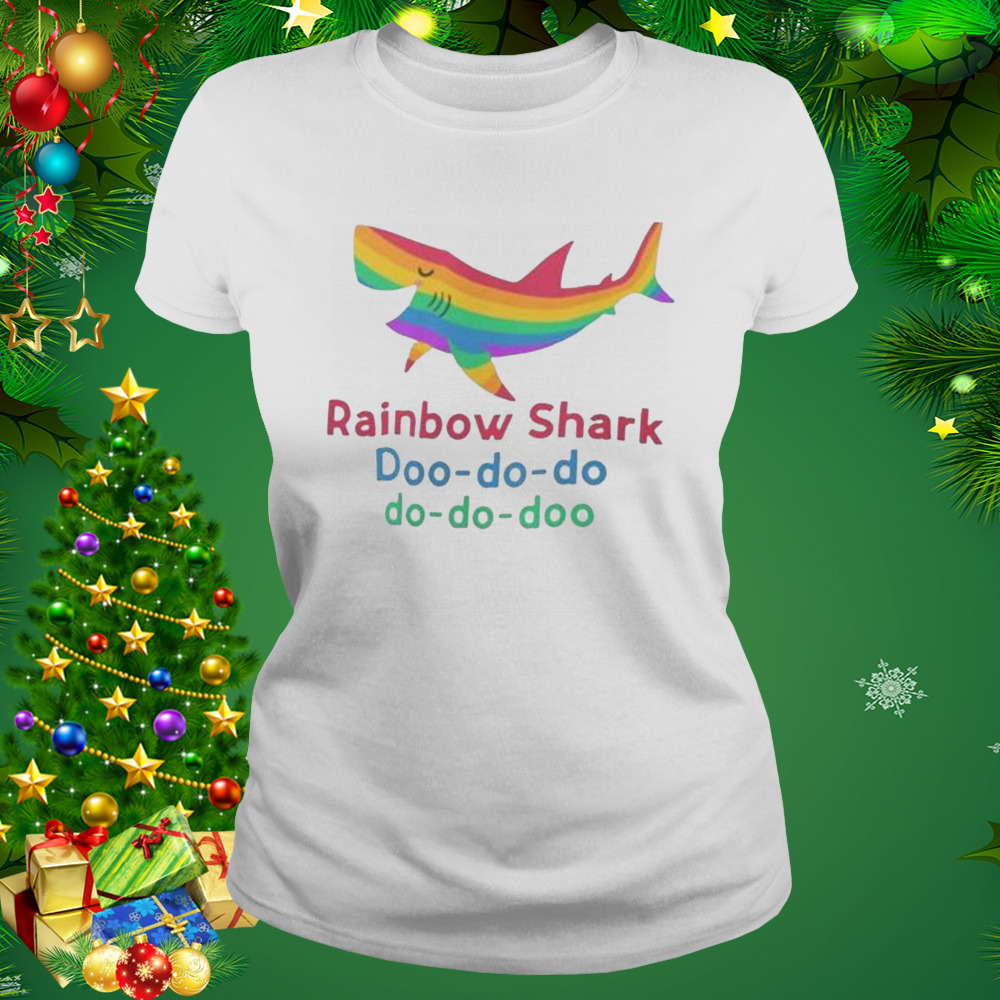 Rainbow Shark Doo do do 2022 shirt 2 Women's shirt
