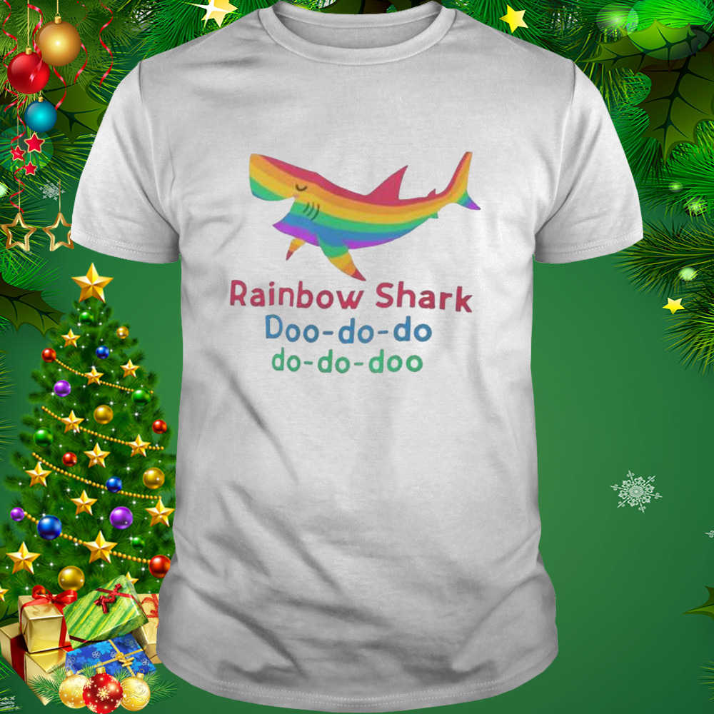 Rainbow Shark Doo do do 2022 shirt