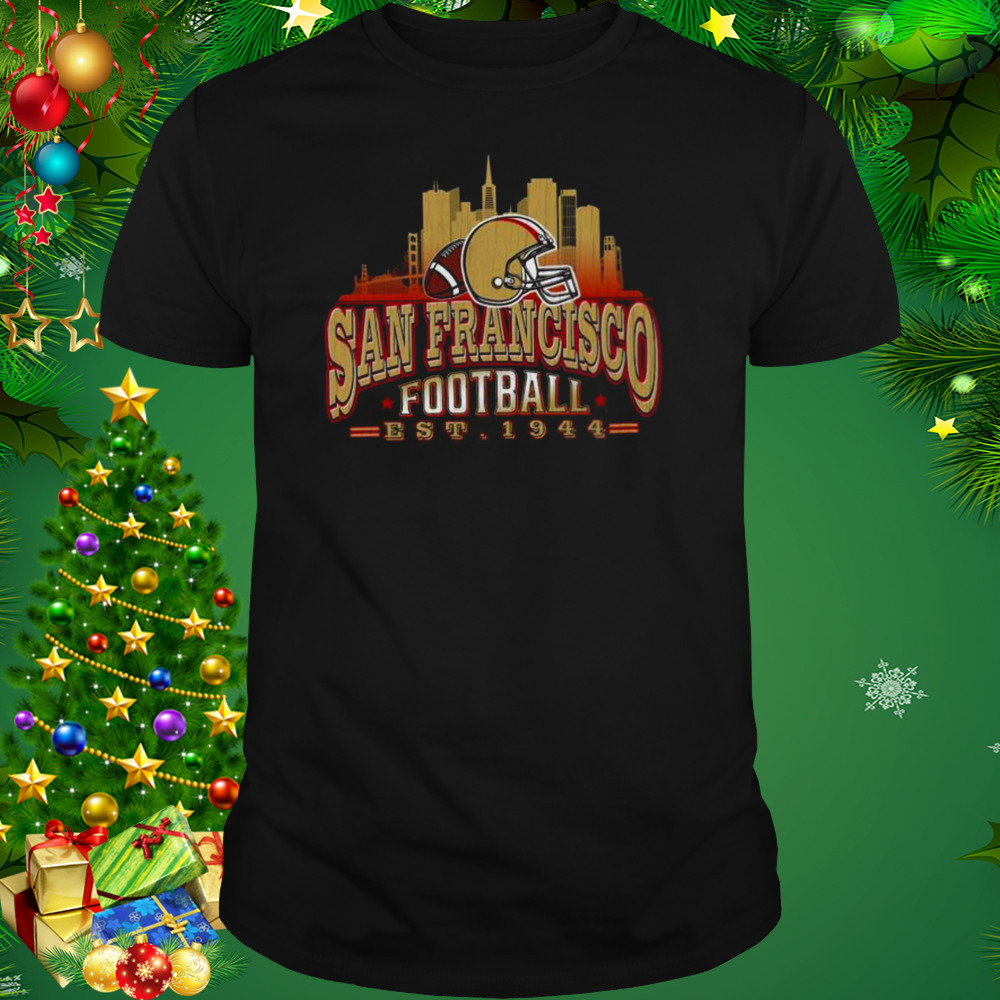 San Francisco 49ers Football Skyline Est 1944 Vintage Shirt