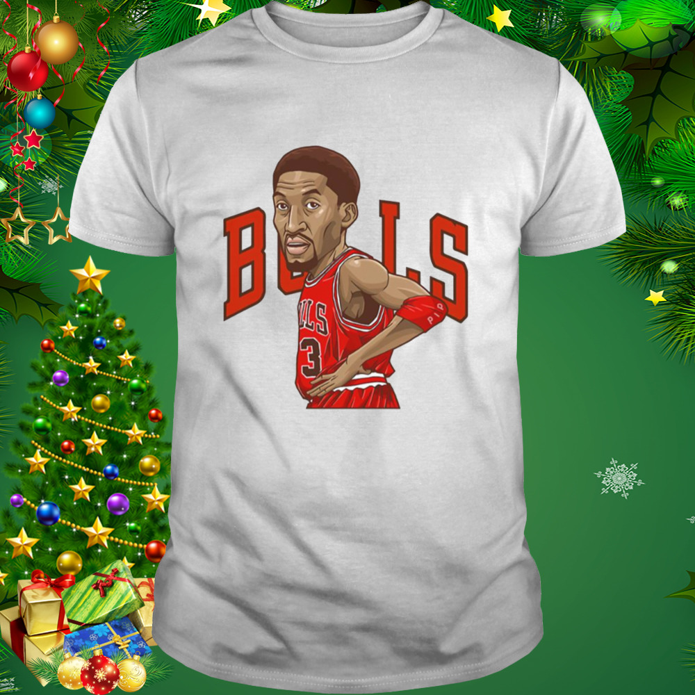 Scottie Pippen 33 Art Chibi shirt