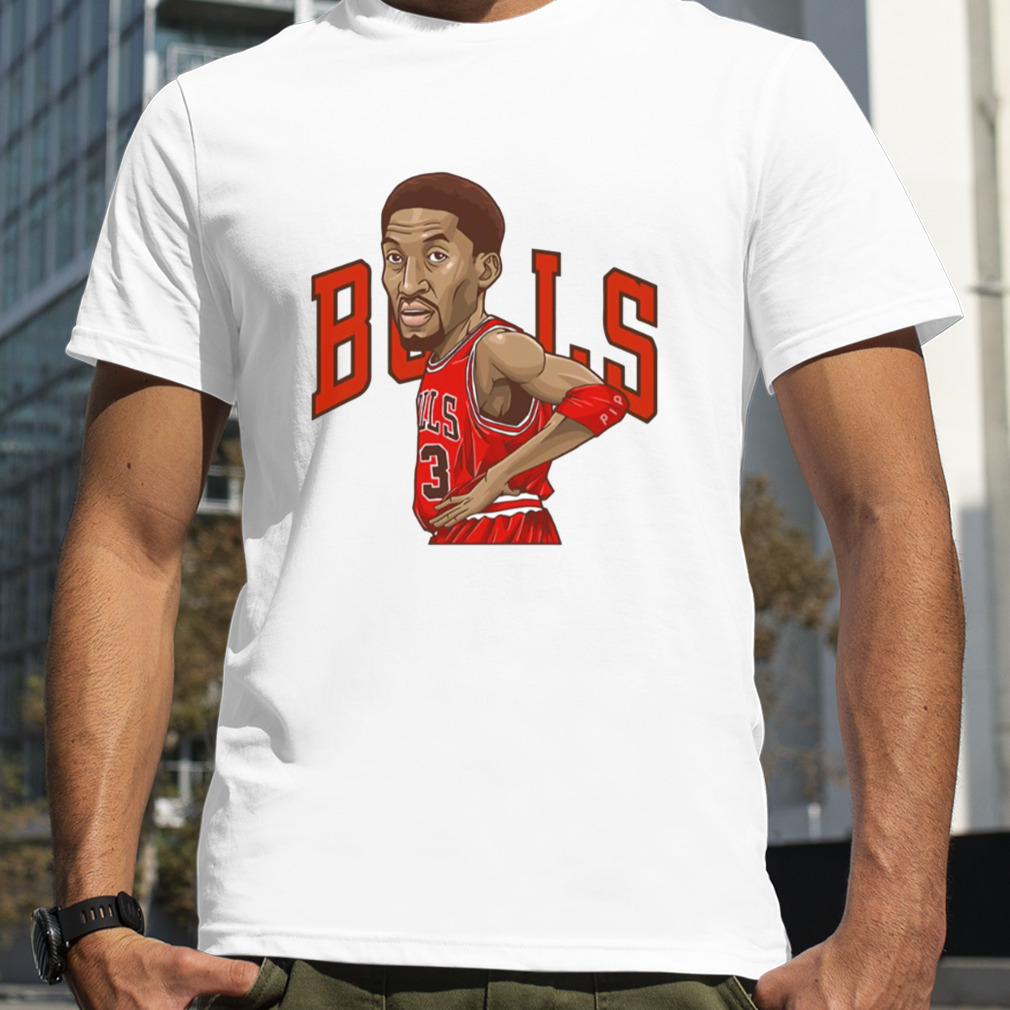 Scottie Pippen 33 Art Chibi shirt