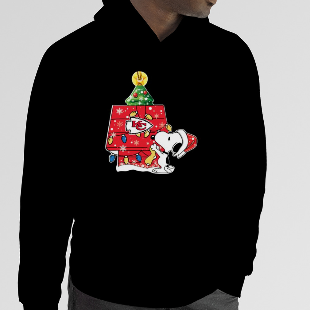 Snoopy Santa Hat Kansas City Chiefs Christmas 2022 shirt, hoodie