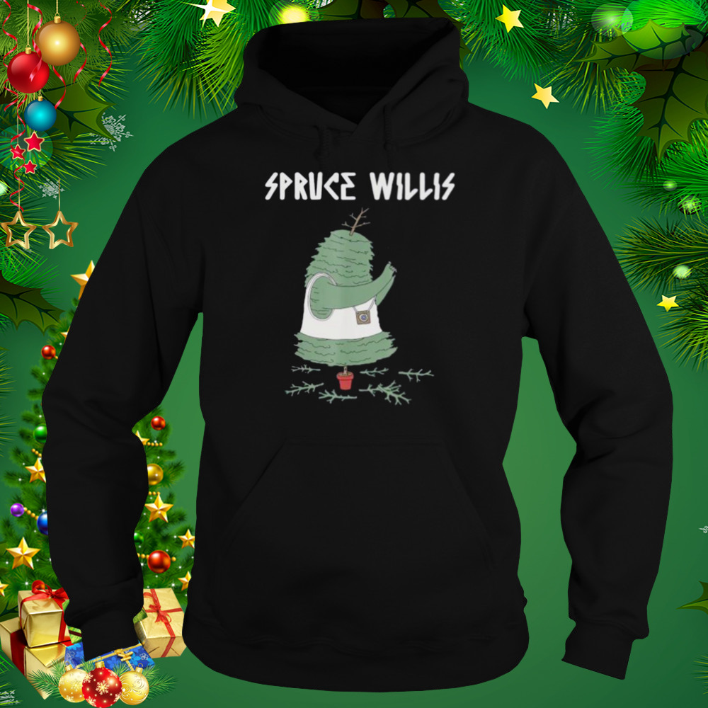 Spruce Willis Apparel Merry Christmas Tree Spy Shirt 4 Hoodie tshirt