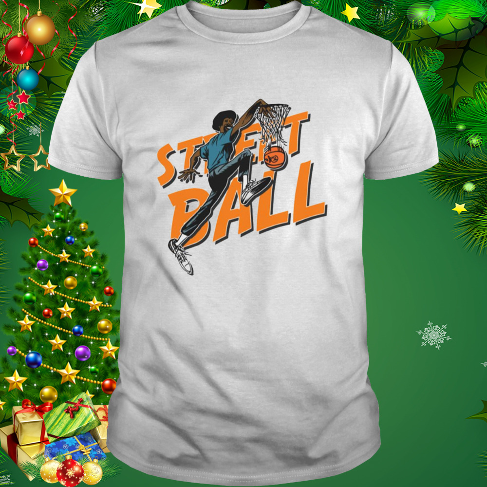 Street Ball Julius Erving Cartoon Design shirt