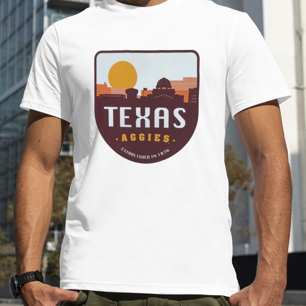Texas A&M Aggies Established In 1876 Vintage Shirt