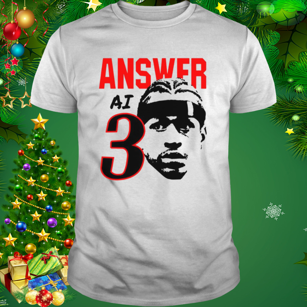 The Answer 3 The Ai Allen Iverson Basketball shirt