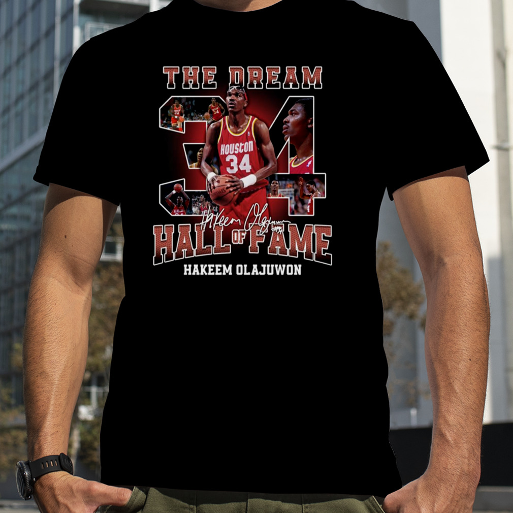 The Dream Houston Basketball Hakeem Olajuwon Legend Signature shirt