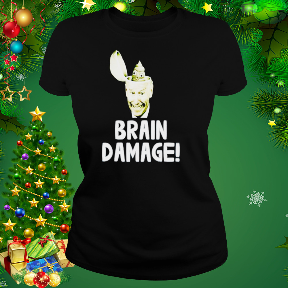 Top brain damage Joe Biden shirt 2 Women's tshirt