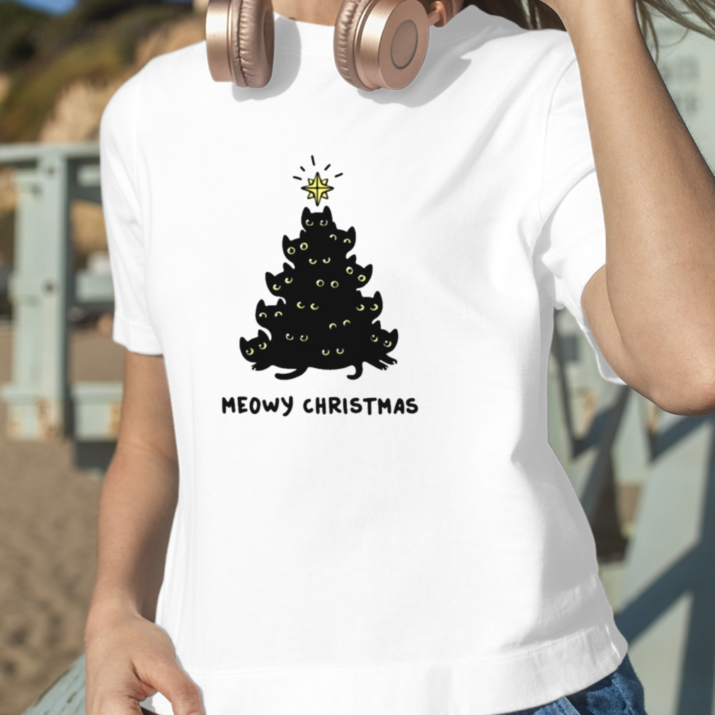 meowy christmas shirt