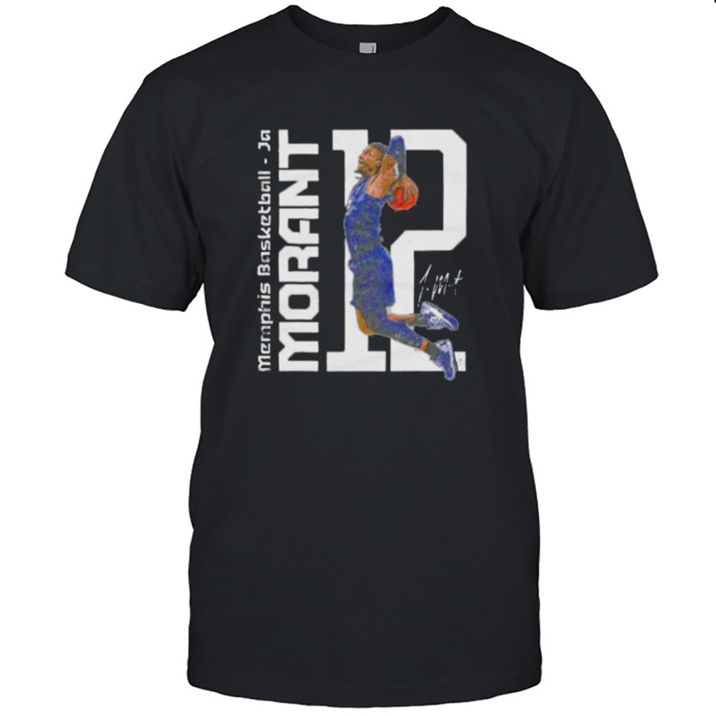 ja Morant Memphis Grizzlies number 12 shirt