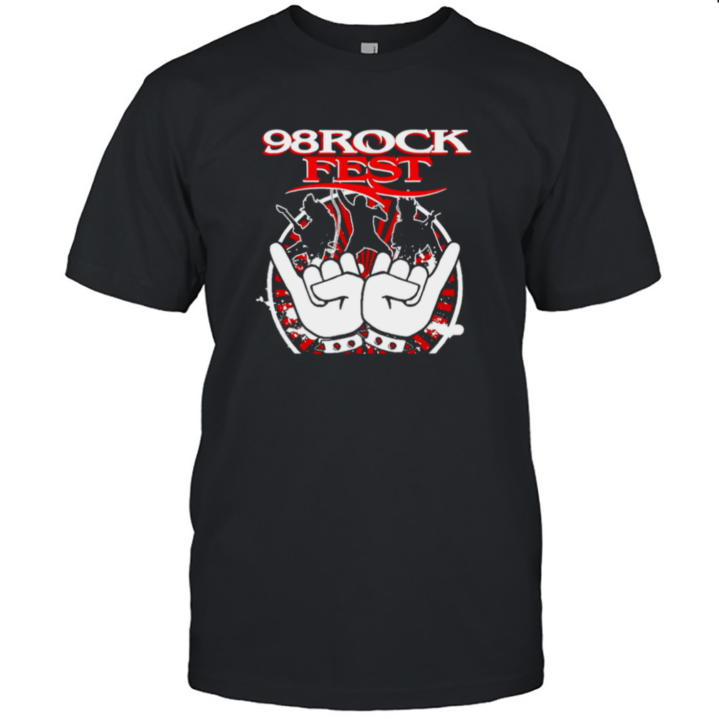 98rockfest Legendary Band Music shirt