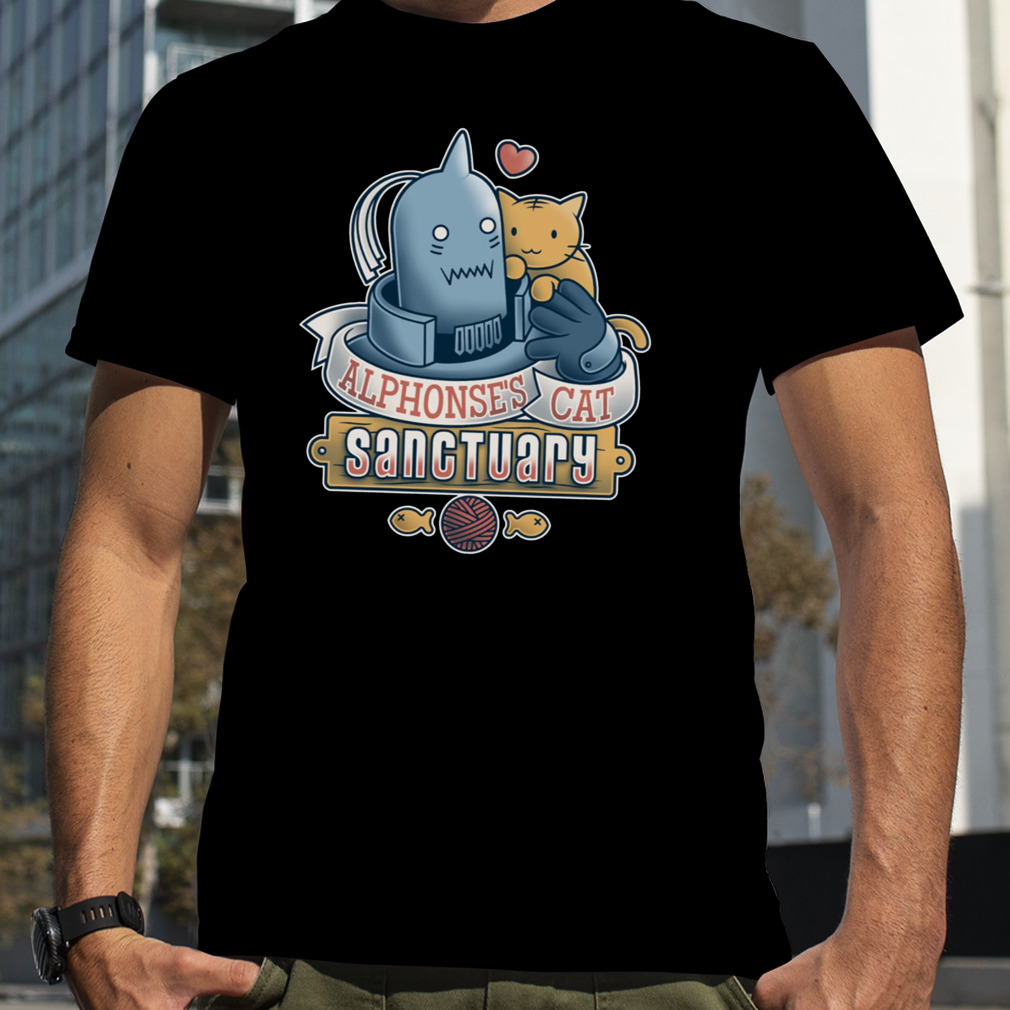 Alphonse’s Cat Sanctuary Fullmetal Alchemist shirt