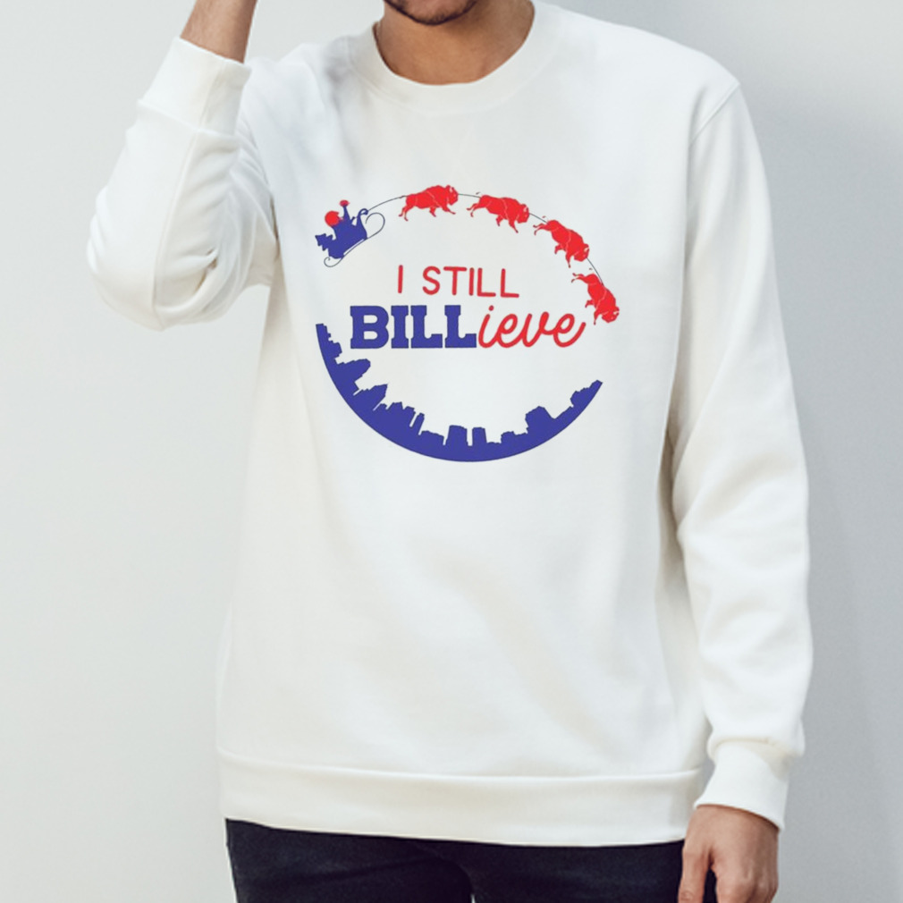 I Still Believe Buffalo Bills Merry Christmas T-shirt - Kaiteez