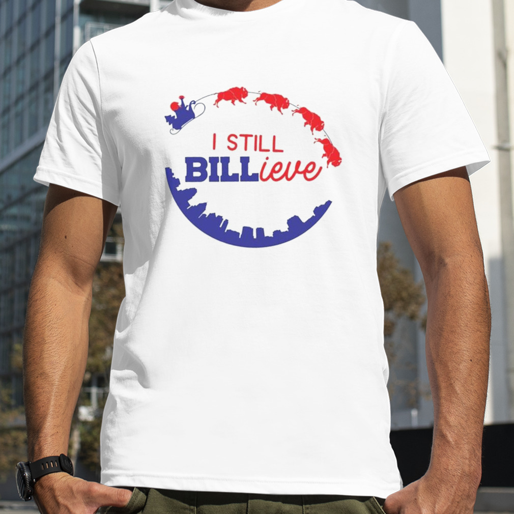 I Still Billieve Buffalo Bills Christmas Santa Claus Unisex T-Shirt -  Teeruto