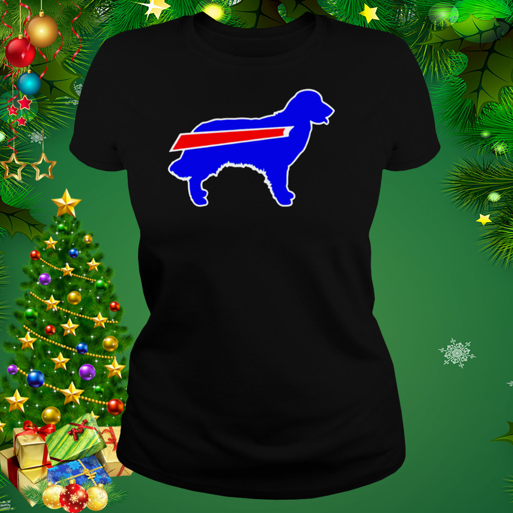 Golden Retriever Buffalo Stripe Buffalo Bills T-Shirt, hoodie