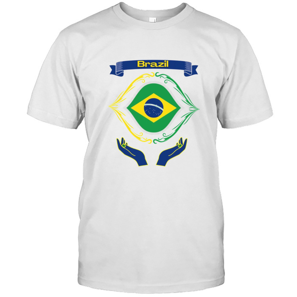 Great World Cup Qatar 2022 Brazil Design shirt