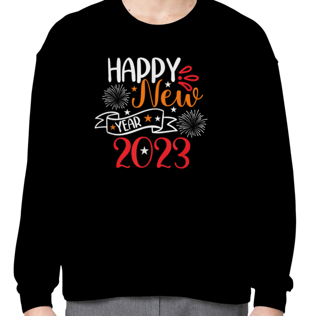Happy New Year 2023 Fireworks Design T-Shirt B0BNP7SYCY