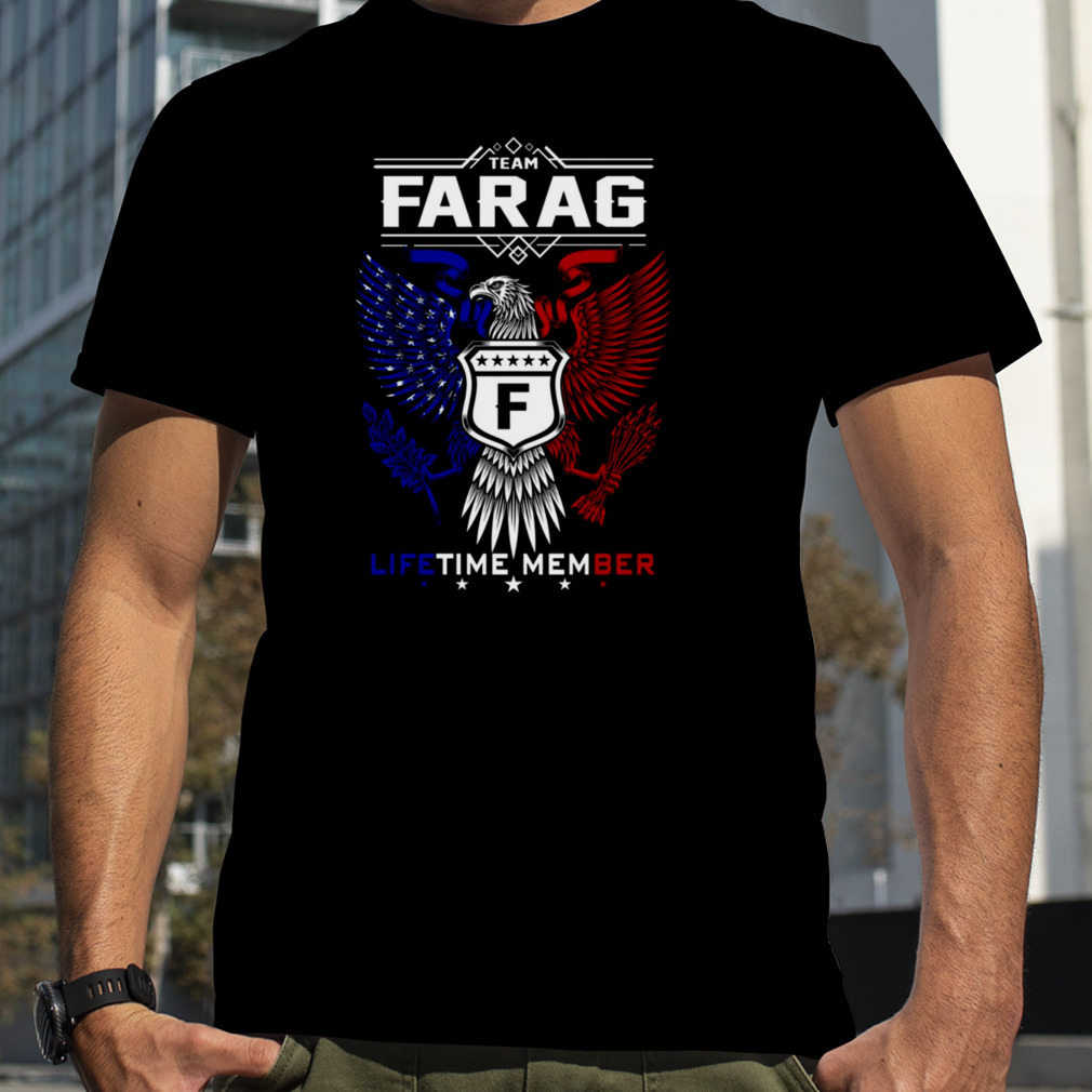 Lifetime Member Farag Eagle Gift Item shirt