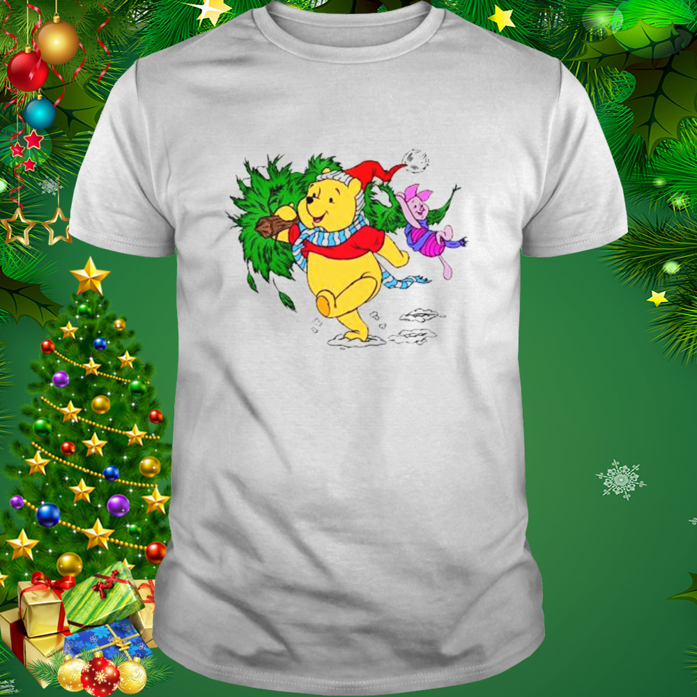 Lovely Pooh and Piglet Christmas 2022 shirt