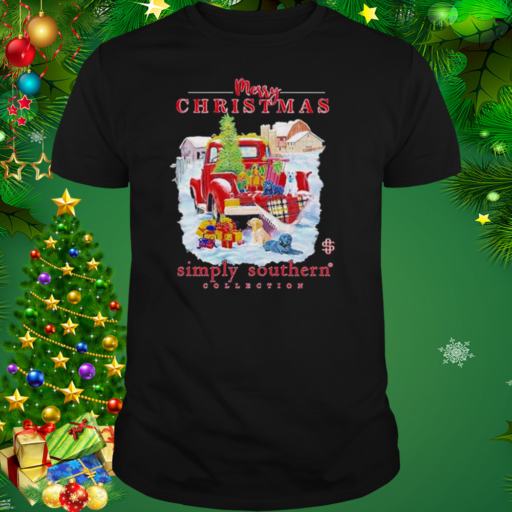 Merry Christmas Farm simply southern collection shirt