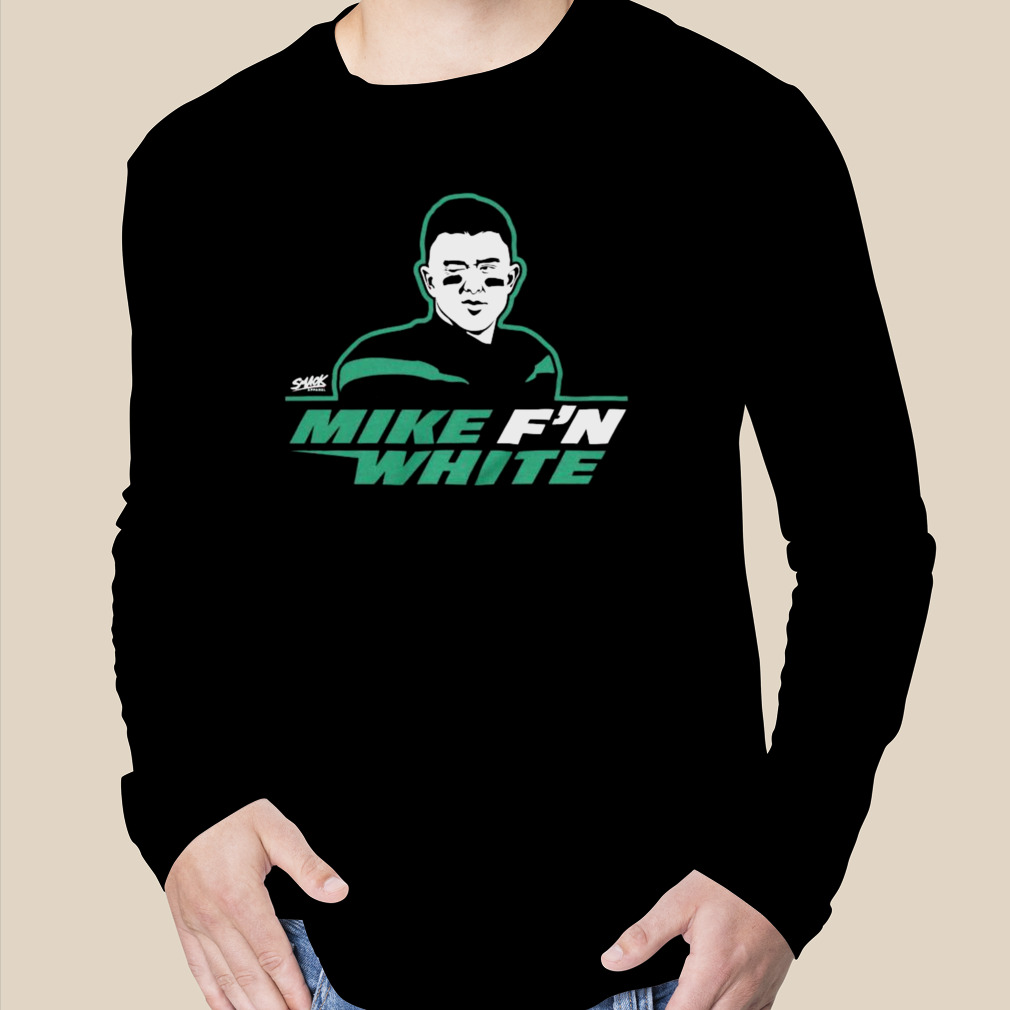 Mike F'n White T-Shirt New York Jets - Skullridding