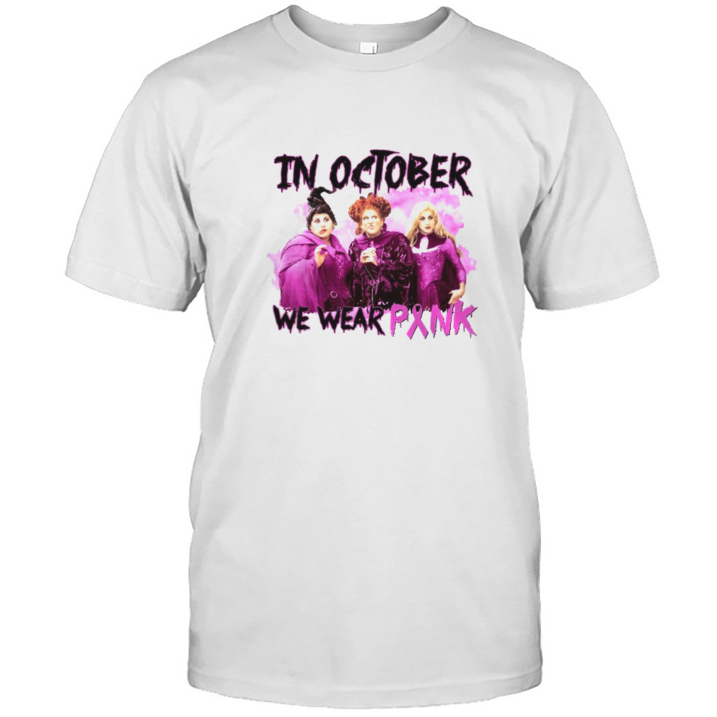 Sanderson Witches Breast Cancer Shirt