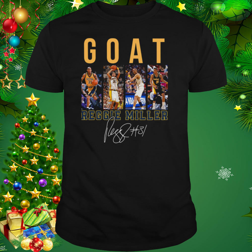 The Goat Design Reggie Miller Choke Basketball Signature shirt