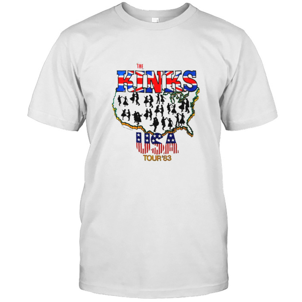 The Kinks Band Usa Tour ’83 shirt