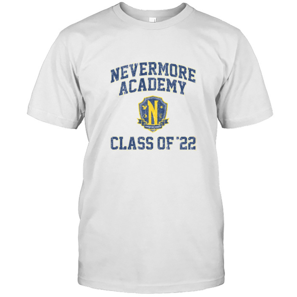 Wednesday Addams Nevermore Academy Class Of 22 shirt
