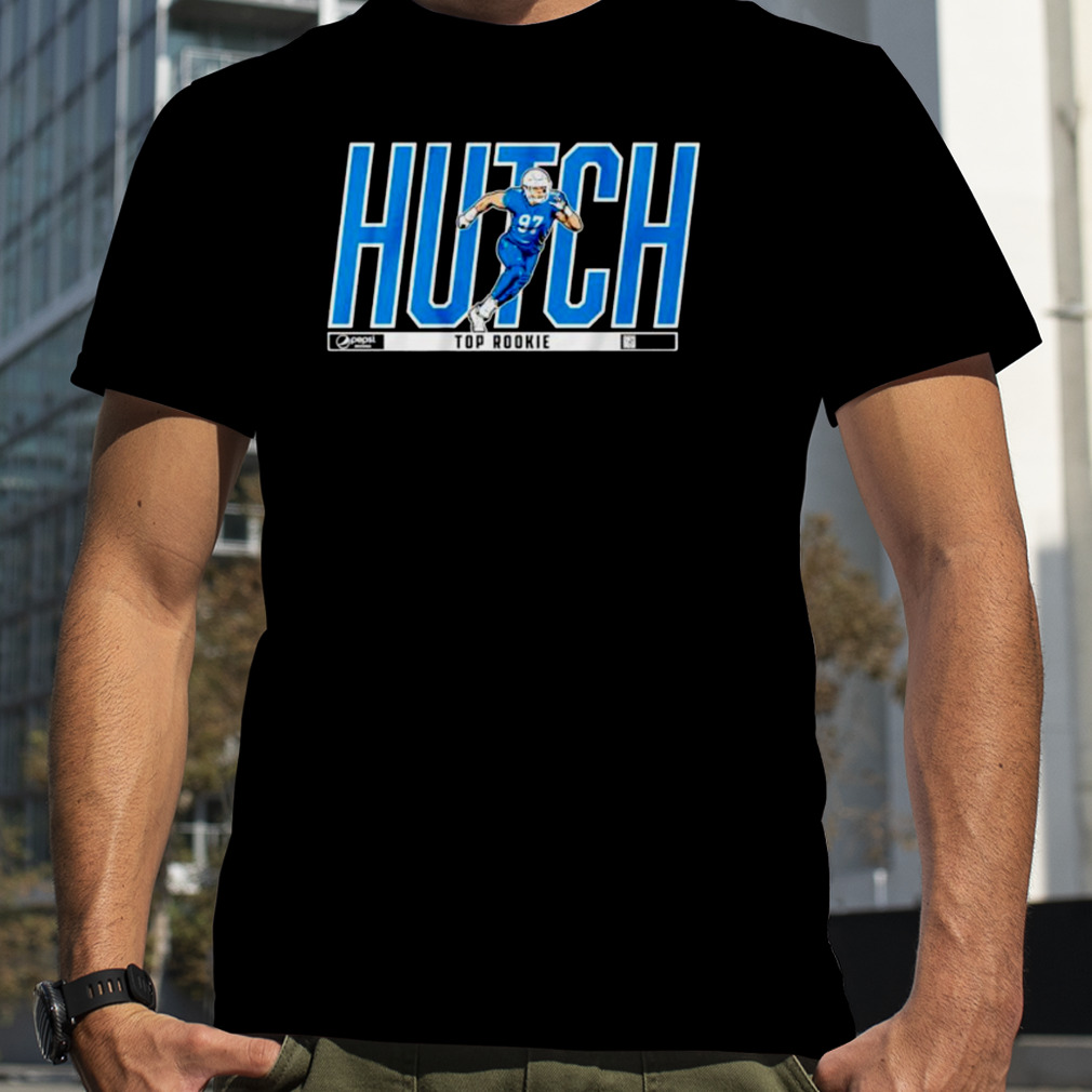 hutch 97 Aidan Hutchinson Detroit Lions Pepsi Top Rookie shirt