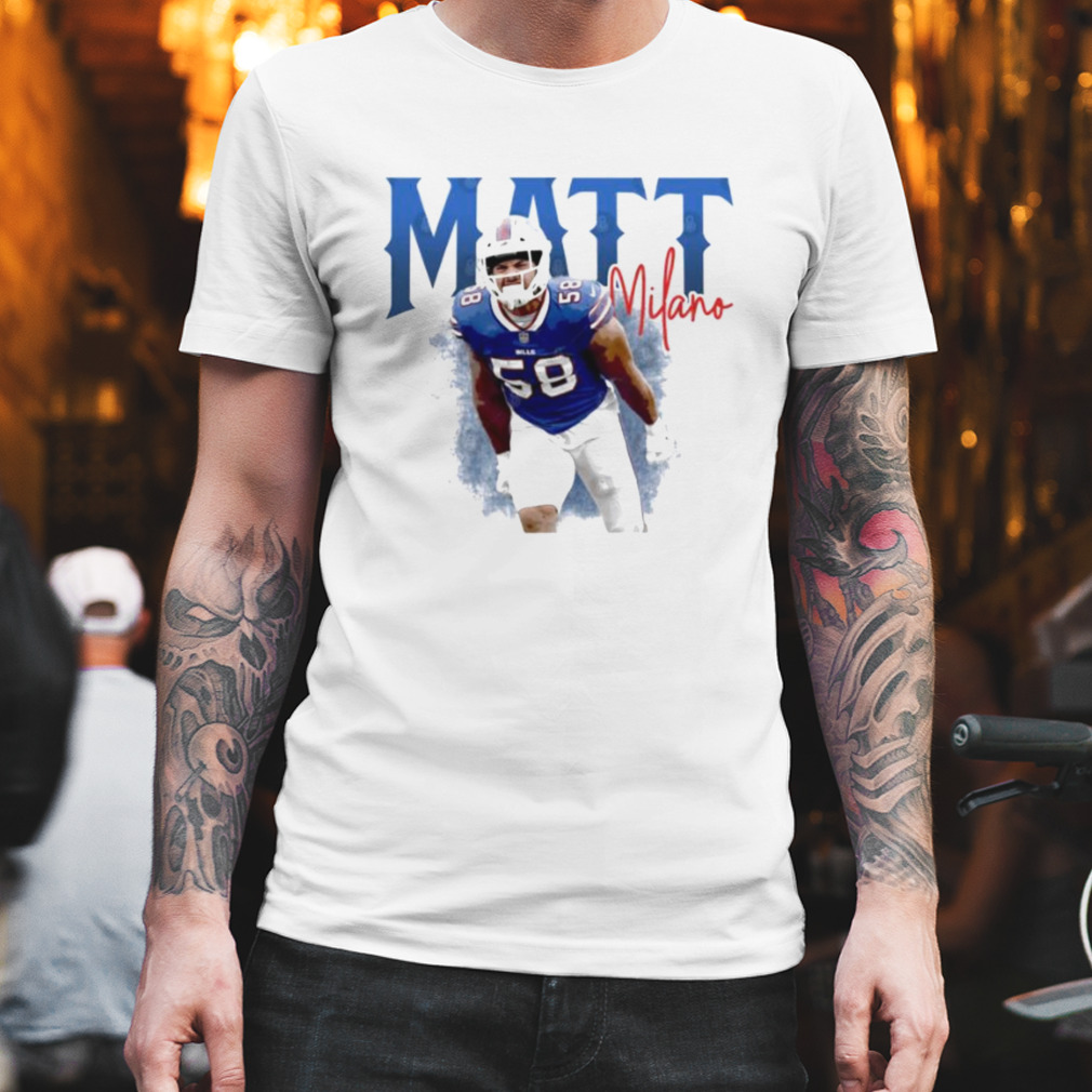 Matt Milano Appreciation Shirt - Buffalo Bills - Buffalo Bills crewneck  sweatshirt – Store716