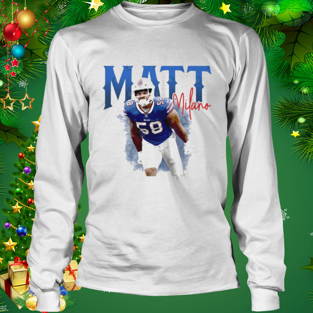 Matt Milano Buffalo Bills shirt, hoodie, sweater and long sleeve