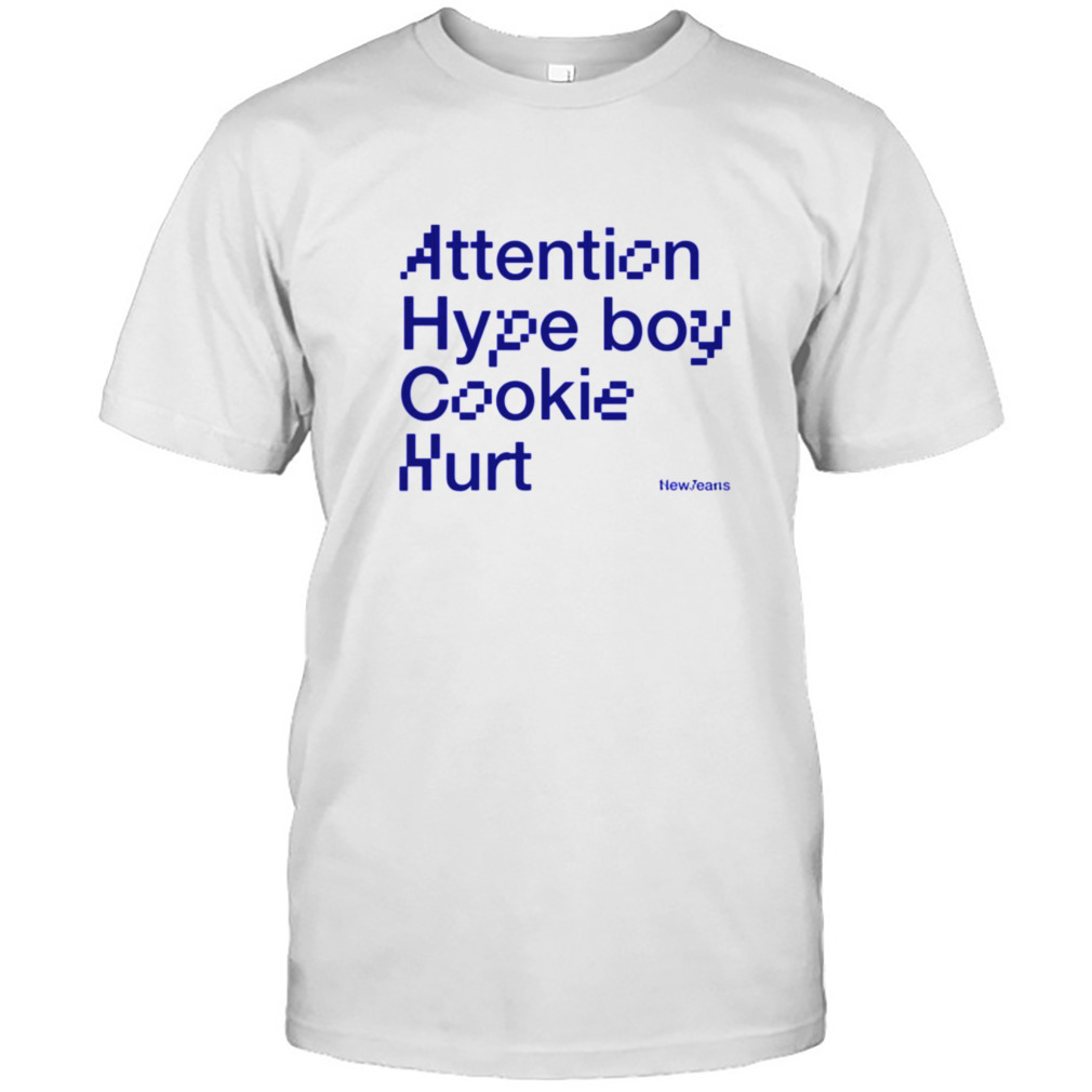 Attention Hype Boy Cookie Hurt Newjeans First Ep Singles shirt