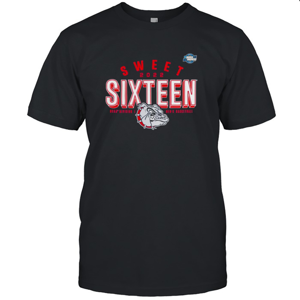 Gonzaga Bulldogs 2022 NCAA Men’s Basketball Tournament March Madness Sweet Sixteen Jumpball T-Shirt