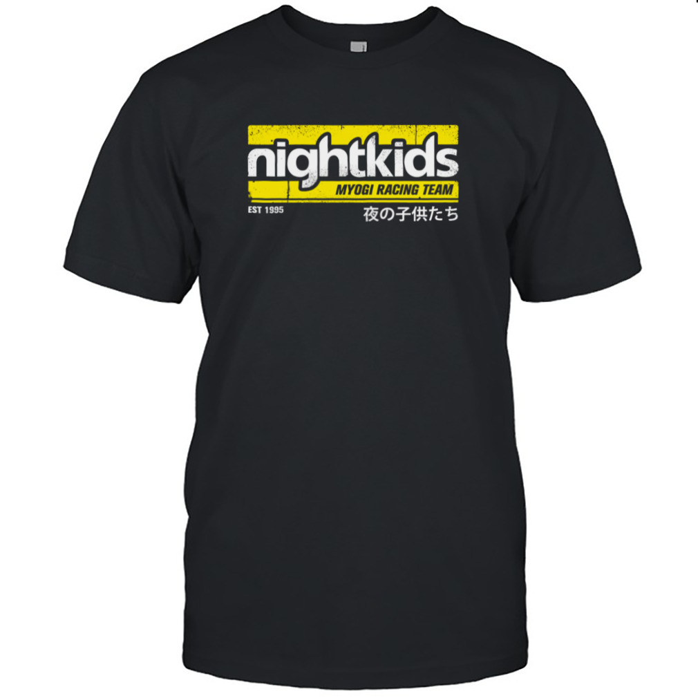 Nightkids Tee White Initial D shirt