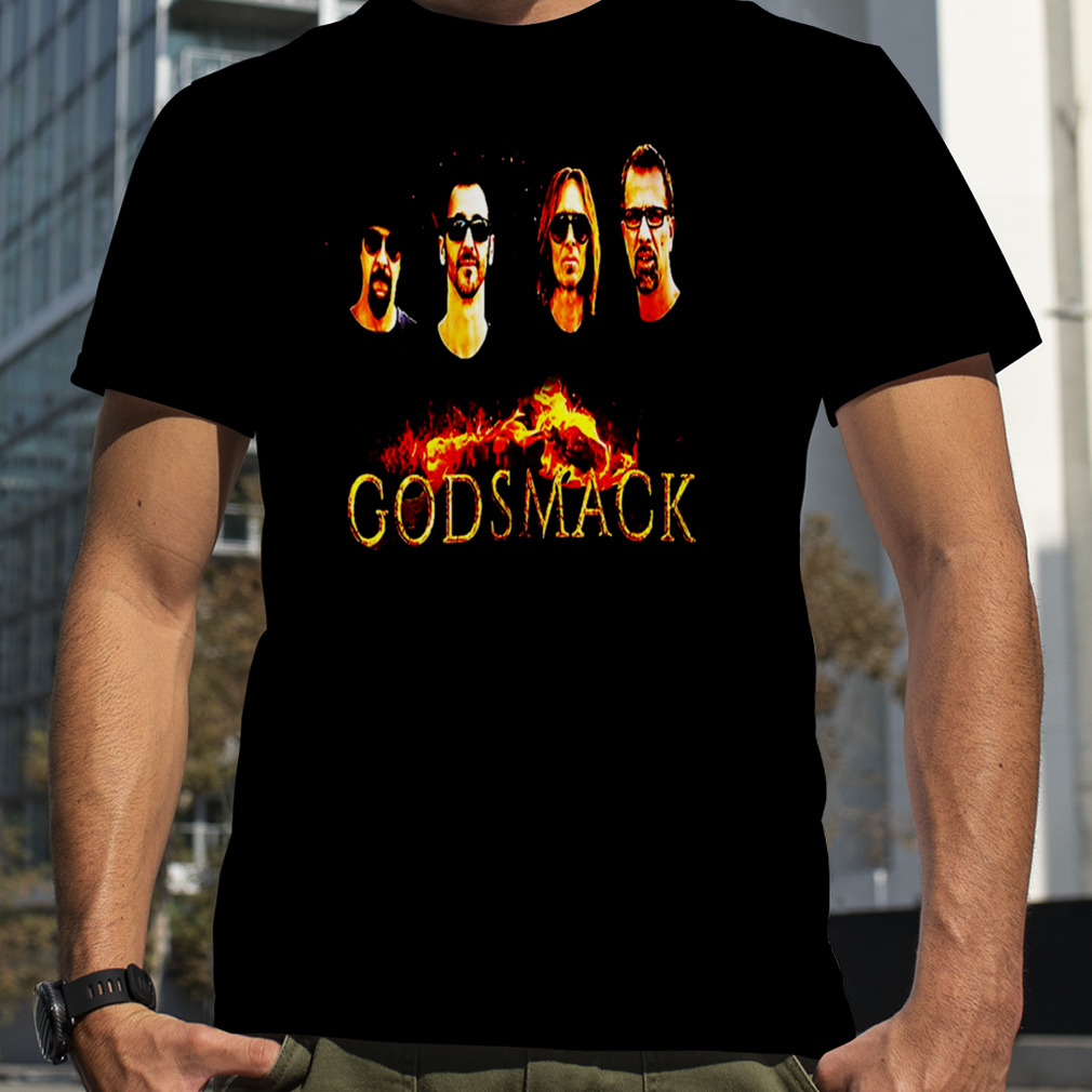 Vintage Fire Godsmack Someone In London shirt