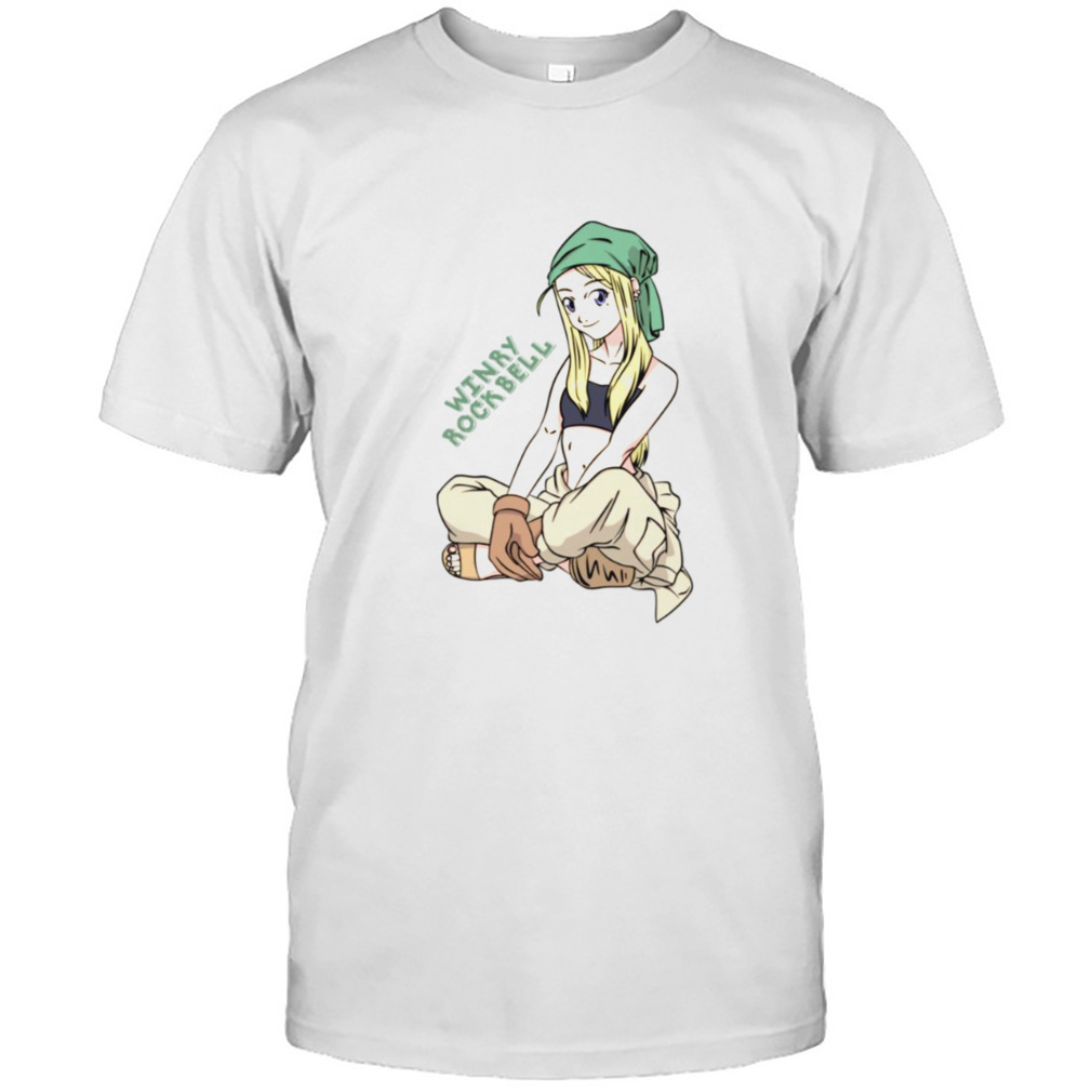 Winry Rockbell Fullmetal Alchemist Cute Design shirt