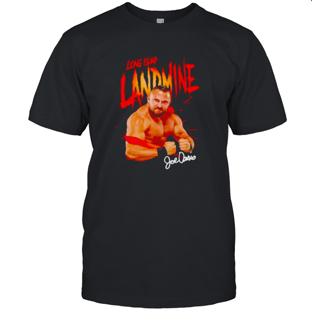 joe Ocasio long Island landmine signature shirt