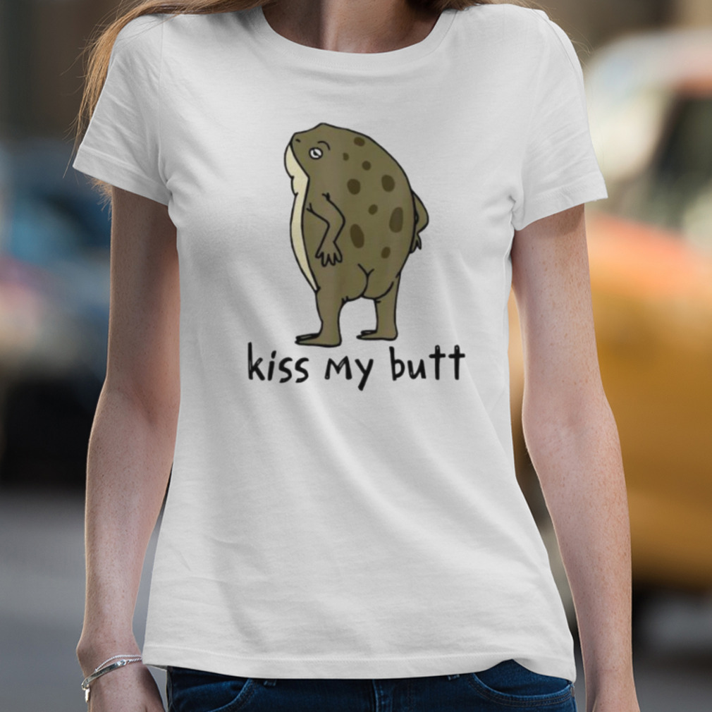 KissMy Butt Green Frog Funny Frog Zip Tote Bag